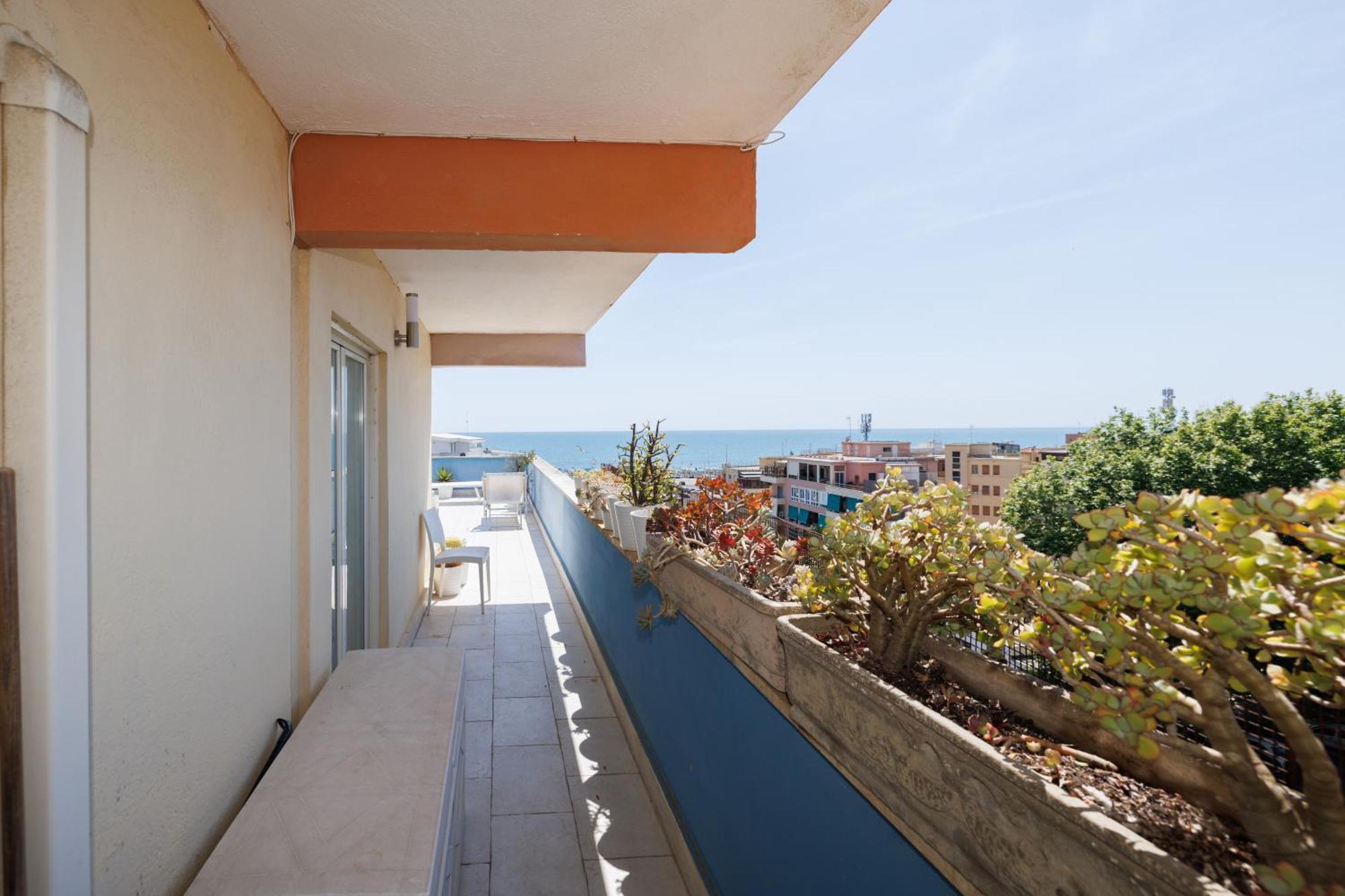 Attico Lux Lido di Ostia Exterior foto